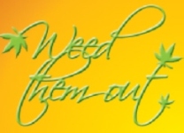 Weed Them Out logo