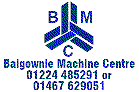 Balgownie Machinery Centre logo
