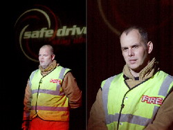 Photo of Officers from the Grampian Fire and Rescue Service