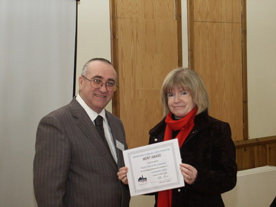 Photo of the Kemnay Primary School award